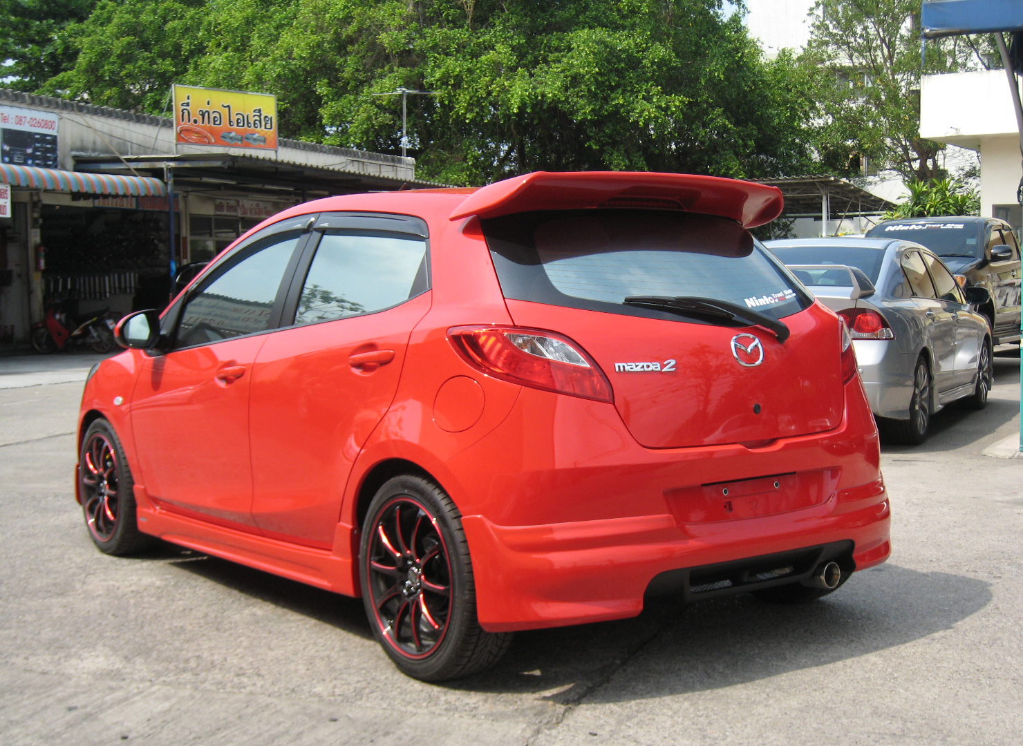 ชุดแต่ง Mazda2 2009-2013 5ประตู NTS1 V1